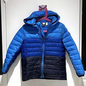 GAP Kids - Boys/Youth ColdControl Lightweight Puffer Jacket, blue (Size XS)